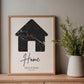 Personalisiertes Poster: Home | Geschenk zum Einzug mit Adresse Little Mathilda Little Mathilda Poster