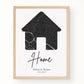 Personalisiertes Poster: Home | Geschnek zum Einzug mit Adresse Little Mathilda Little Mathilda Poster