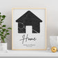 Personalisiertes Poster: Home | Geschnek zum Einzug mit Adresse Little Mathilda Little Mathilda Poster