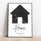 Personalisiertes Poster: Home | Geschnek zum Einzug mit Adresse Little Mathilda Little Mathilda Poster