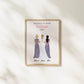 Personalisiertes Poster: Trauzeugin fragen Little Mathilda Little Mathilda Poster