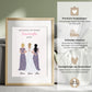 Personalisiertes Poster: Trauzeugin fragen Little Mathilda Little Mathilda Poster