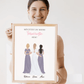 Personalisiertes Poster: Trauzeugin fragen Little Mathilda Little Mathilda Poster