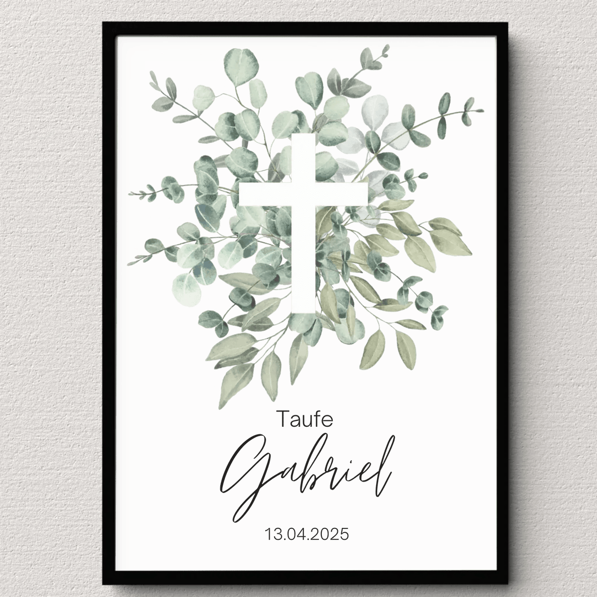 Personalisiertes Poster zur Taufe Little Mathilda Little Mathilda Poster