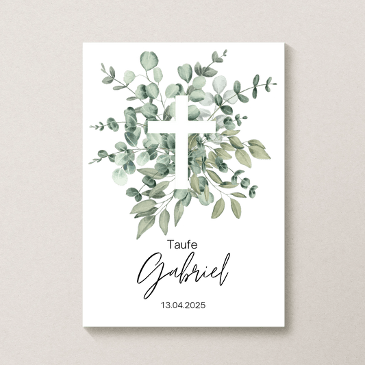 Personalisiertes Poster zur Taufe Little Mathilda Little Mathilda Poster