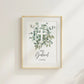 Personalisiertes Poster zur Taufe Little Mathilda Little Mathilda Poster