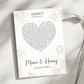 Personalisiertes Songtext Poster mit Namen, Wunschsong und Untertitel Little Mathilda Little Mathilda Poster