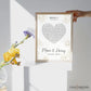 Personalisiertes Songtext Poster mit Namen, Wunschsong und Untertitel Little Mathilda Little Mathilda Poster