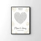 Personalisiertes Songtext Poster mit Namen, Wunschsong und Untertitel Little Mathilda Little Mathilda Poster