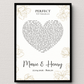 Personalisiertes Songtext Poster mit Namen, Wunschsong und Untertitel Little Mathilda Little Mathilda Poster