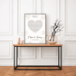 Personalisiertes Songtext Poster mit Namen, Wunschsong und Untertitel Little Mathilda Little Mathilda Poster
