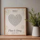 Personalisiertes Songtext Poster mit Namen, Wunschsong und Untertitel Little Mathilda Little Mathilda Poster