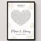 Personalisiertes Songtext Poster mit Namen, Wunschsong und Untertitel Little Mathilda Little Mathilda Poster