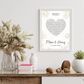 Personalisiertes Songtext Poster mit Namen, Wunschsong und Untertitel Little Mathilda Little Mathilda Poster