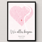 Personalisiertes Stadtkartenposter - Wo Alles begann Little Mathilda Little Mathilda Poster