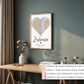 Personalisiertes Stadtkartenposter: Zuhause | Geschenk zum Einzug Little Mathilda Little Mathilda Poster