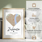 Personalisiertes Stadtkartenposter: Zuhause | Geschenk zum Einzug Little Mathilda Little Mathilda Poster