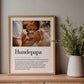 Poster Hundemama / Hundepapa - Personalisiertes Definitionsposter für Hundebesitzer Little Mathilda Little Mathilda Poster