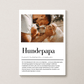Poster Hundemama / Hundepapa - Personalisiertes Definitionsposter für Hundebesitzer Little Mathilda Little Mathilda Poster