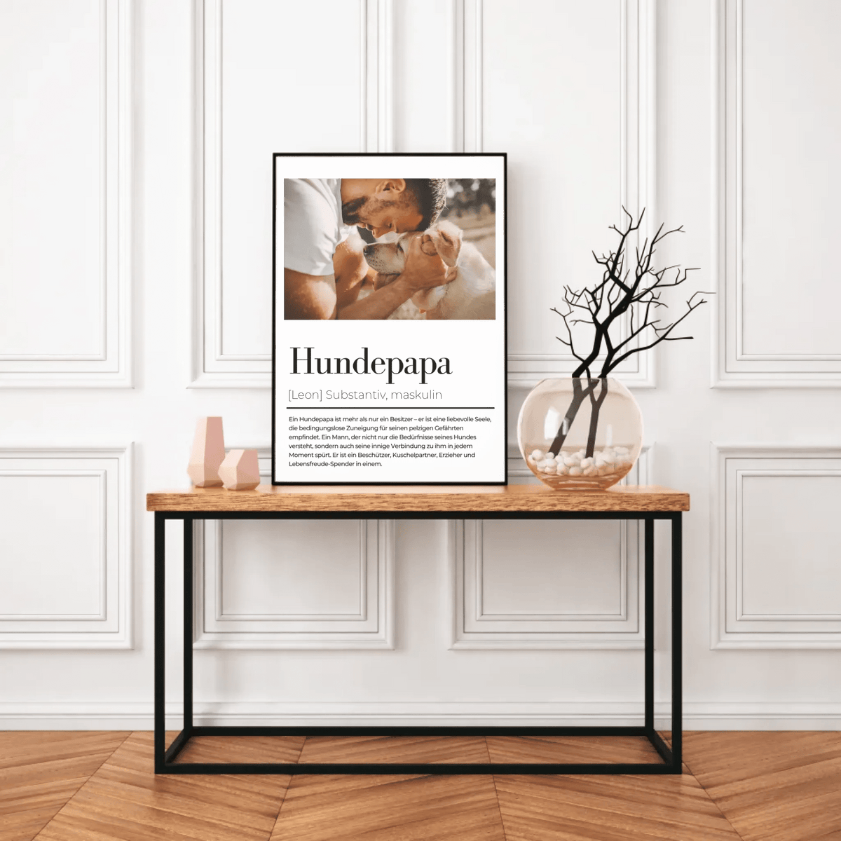 Poster Hundemama / Hundepapa - Personalisiertes Definitionsposter für Hundebesitzer Little Mathilda Little Mathilda Poster