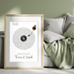 Songtext Poster personalisiert mit Namen, Wunschsong und Wunschtext Little Mathilda Little Mathilda Poster