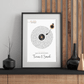 Songtext Poster personalisiert mit Namen, Wunschsong und Wunschtext Little Mathilda Little Mathilda Poster
