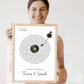 Songtext Poster personalisiert mit Namen, Wunschsong und Wunschtext Little Mathilda Little Mathilda Poster