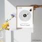 Songtext Poster personalisiert mit Namen, Wunschsong und Wunschtext Little Mathilda Little Mathilda Poster