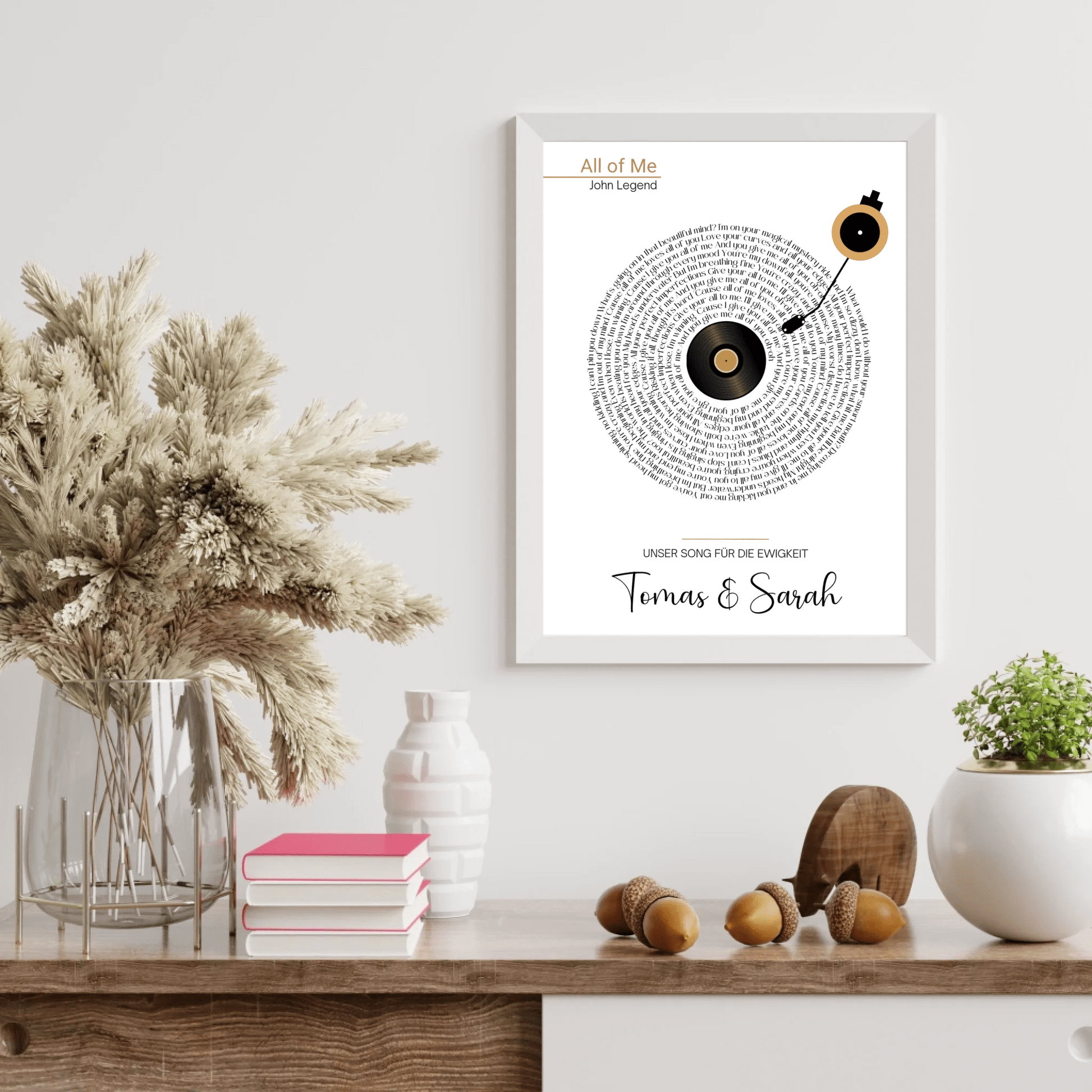 Songtext Poster personalisiert mit Namen, Wunschsong und Wunschtext Little Mathilda Little Mathilda Poster
