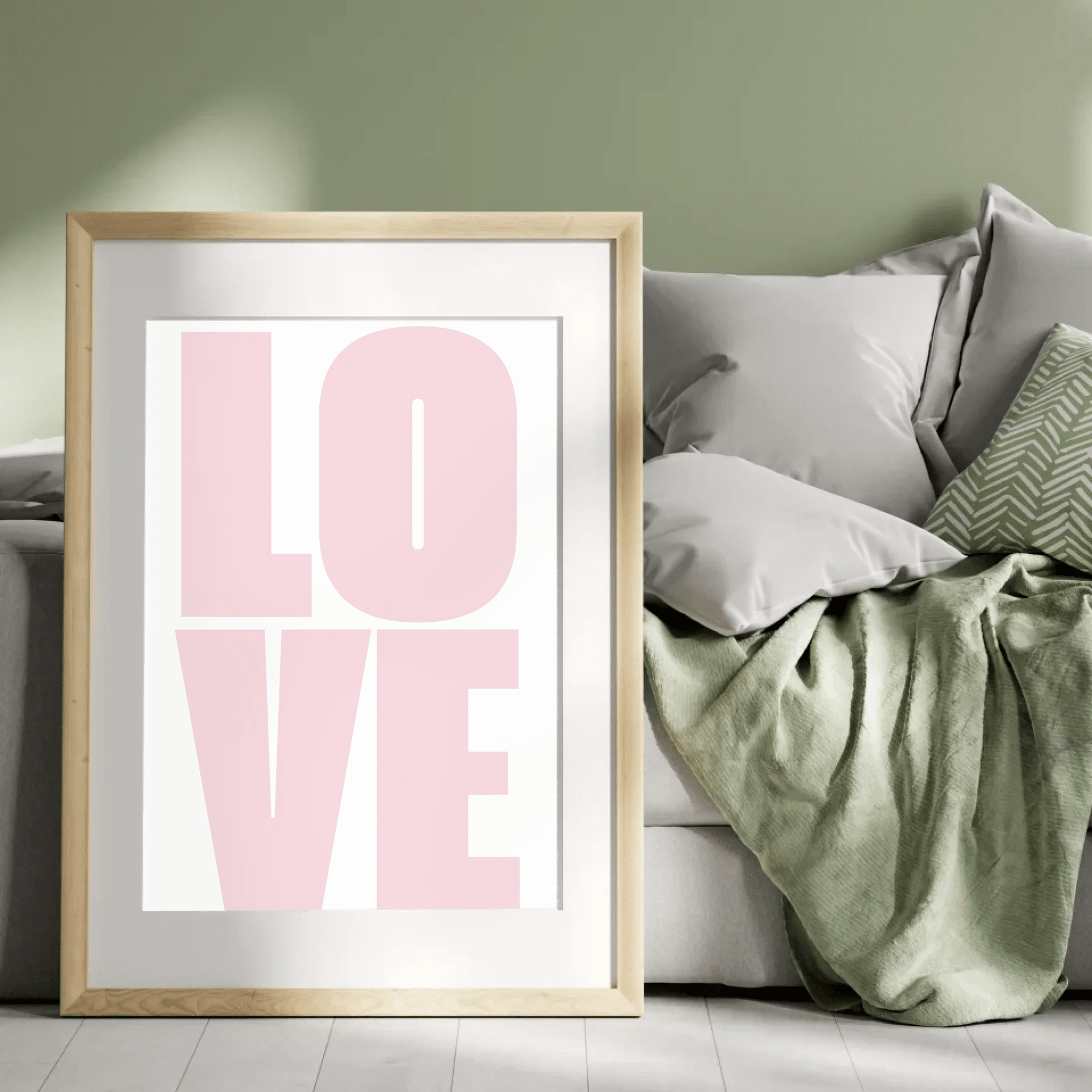 Typografie - Poster „LOVE“ – Modernes Fotoposter Little Mathilda Little Mathilda Poster