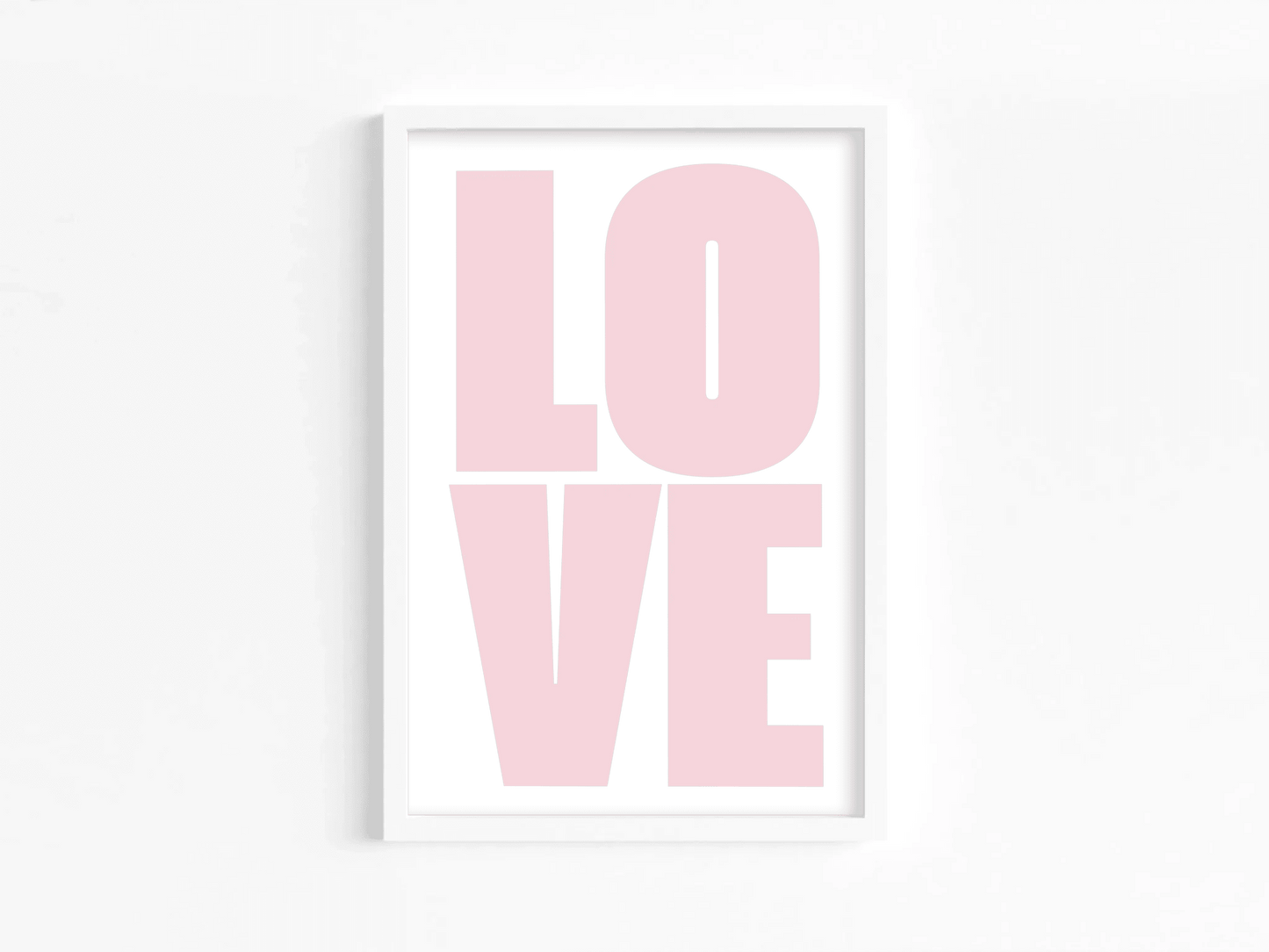 Typografie - Poster „LOVE“ – Modernes Fotoposter Little Mathilda Little Mathilda Poster
