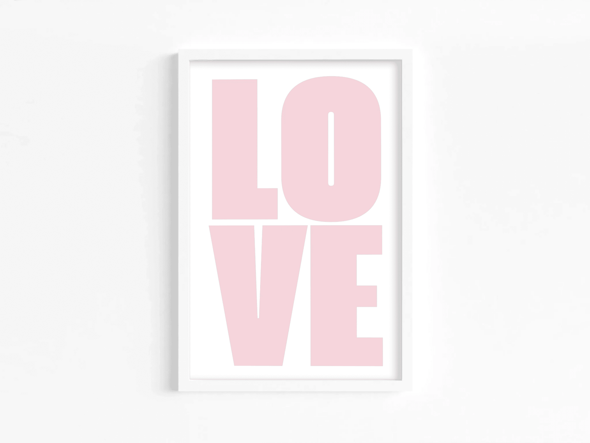 Typografie - Poster „LOVE“ – Modernes Fotoposter Little Mathilda Little Mathilda Poster