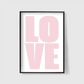 Typografie - Poster „LOVE“ – Modernes Fotoposter Little Mathilda Little Mathilda Poster