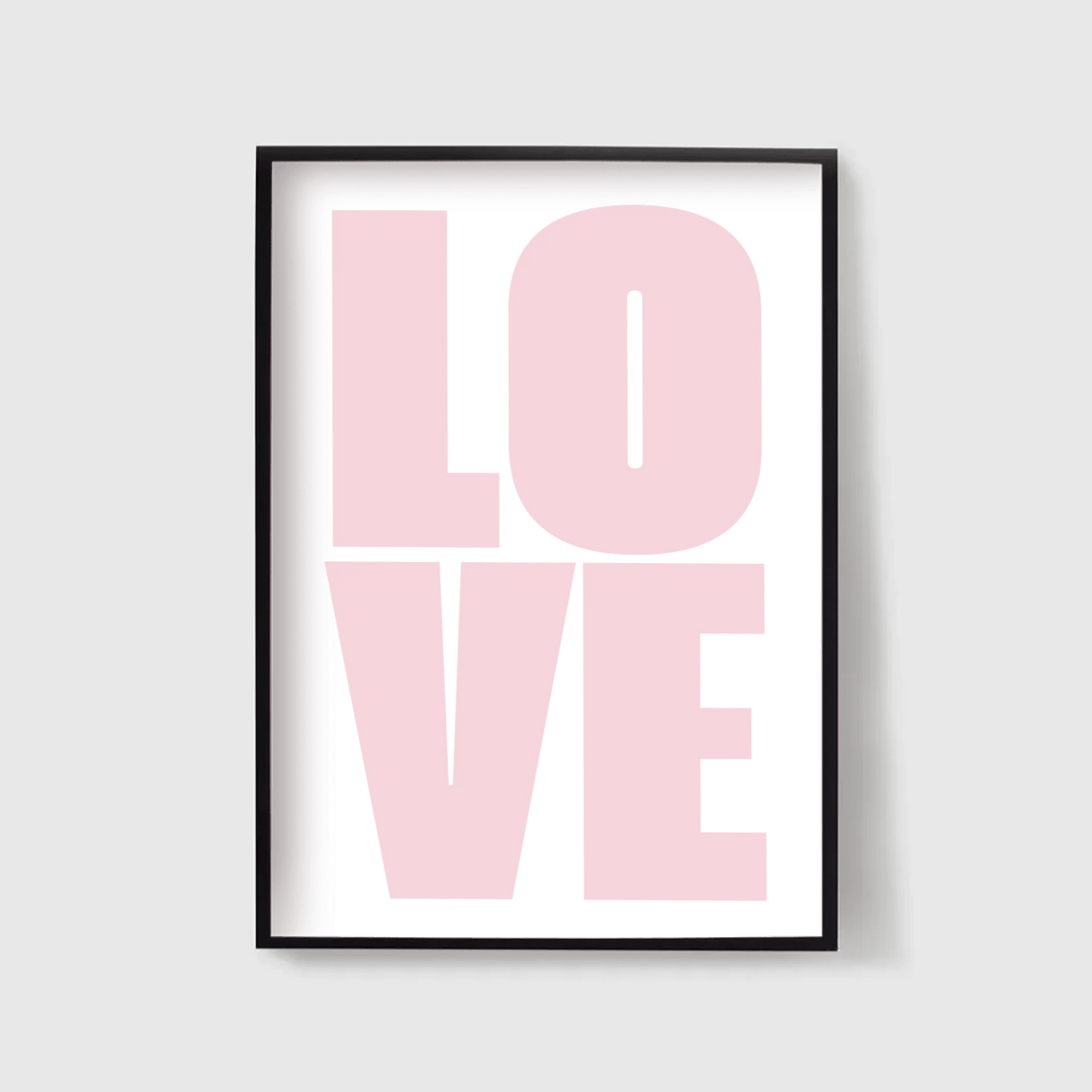 Typografie - Poster „LOVE“ – Modernes Fotoposter Little Mathilda Little Mathilda Poster