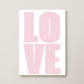 Typografie - Poster „LOVE“ – Modernes Fotoposter Little Mathilda Little Mathilda Poster