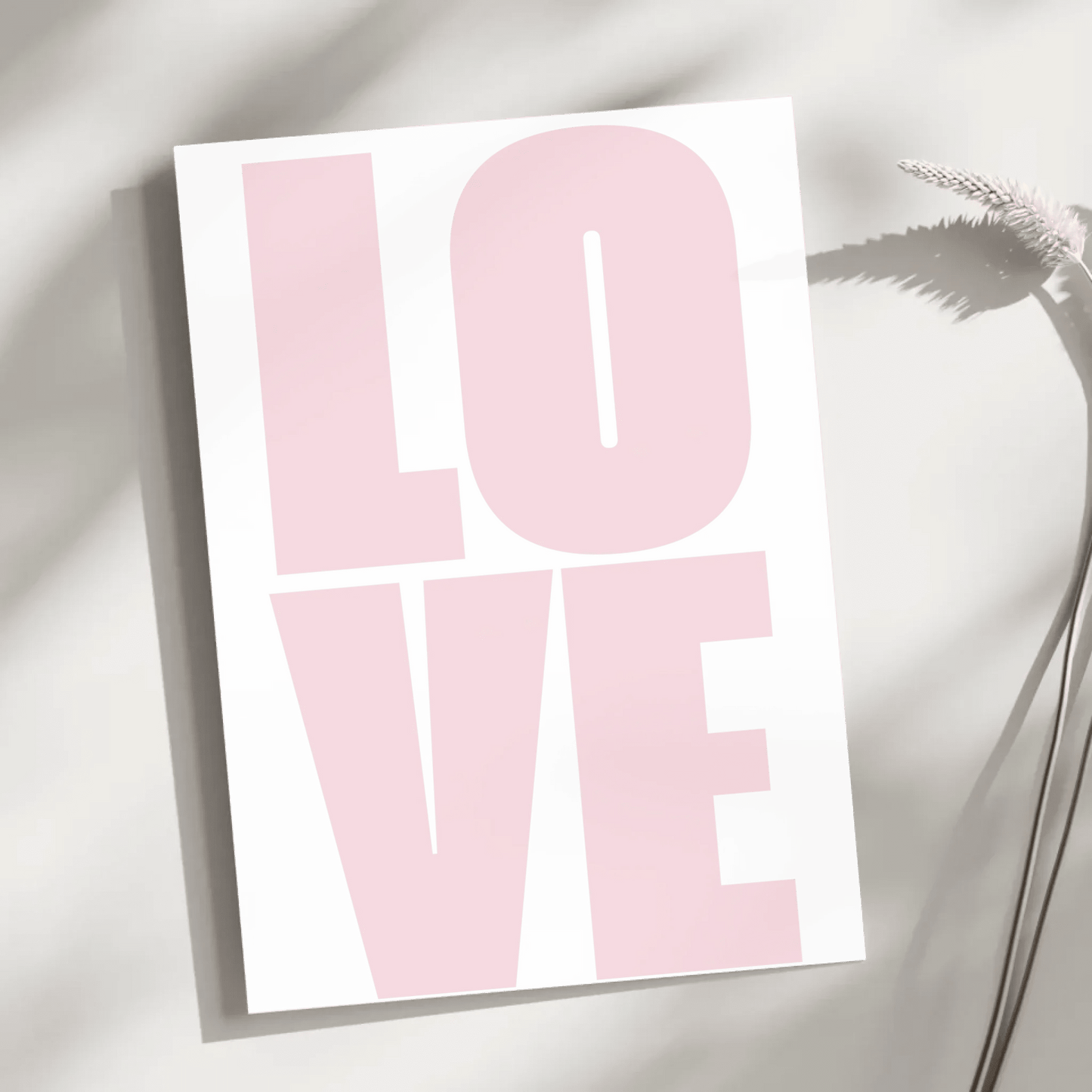 Typografie - Poster „LOVE“ – Modernes Fotoposter Little Mathilda Little Mathilda Poster