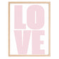Typografie - Poster „LOVE“ – Modernes Fotoposter Little Mathilda Little Mathilda Poster