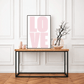 Typografie-Poster „LOVE“ – Modernes Fotoposter Little Mathilda Little Mathilda Poster