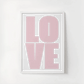 Typografie - Poster „LOVE“ – Modernes Fotoposter Little Mathilda Little Mathilda Poster