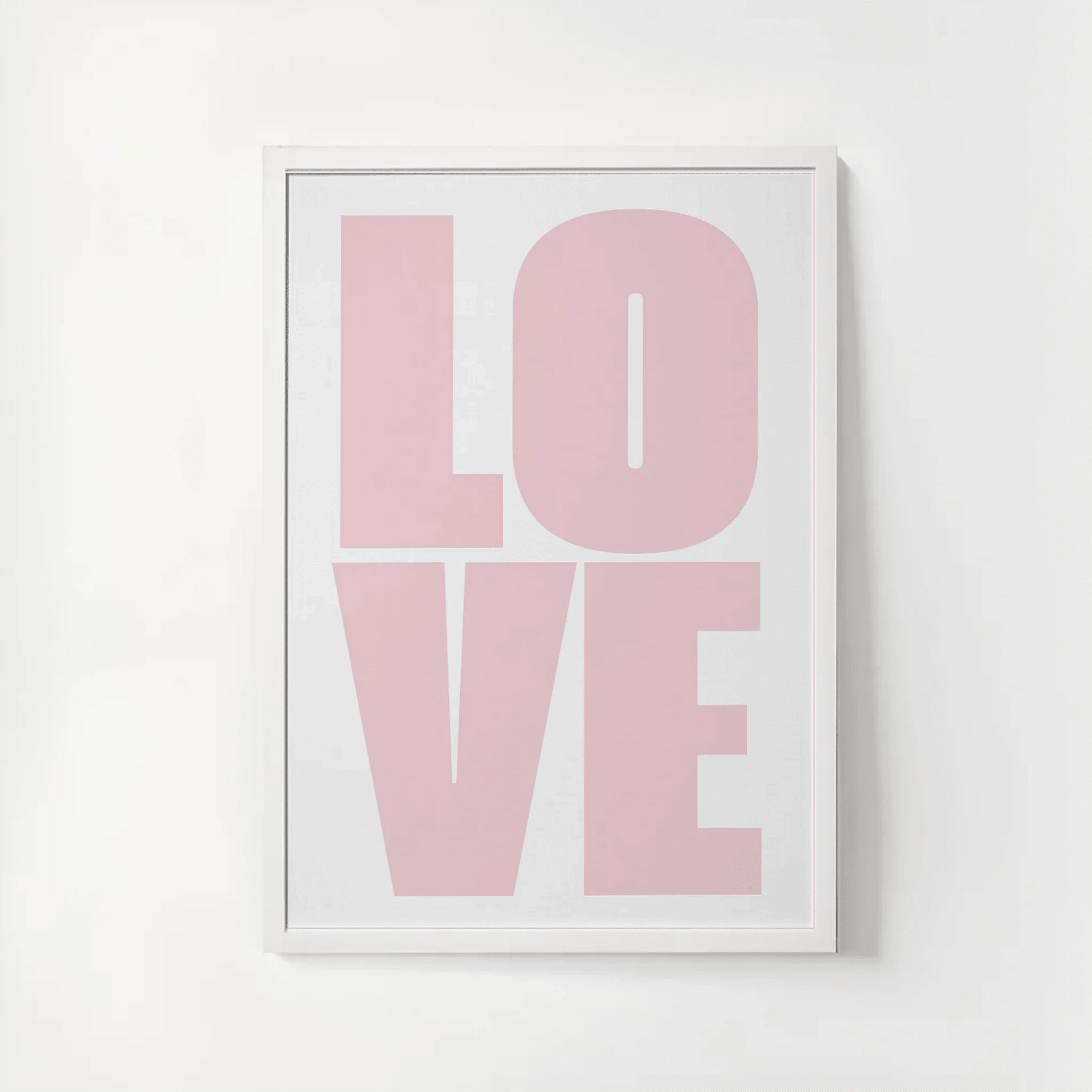 Typografie - Poster „LOVE“ – Modernes Fotoposter Little Mathilda Little Mathilda Poster
