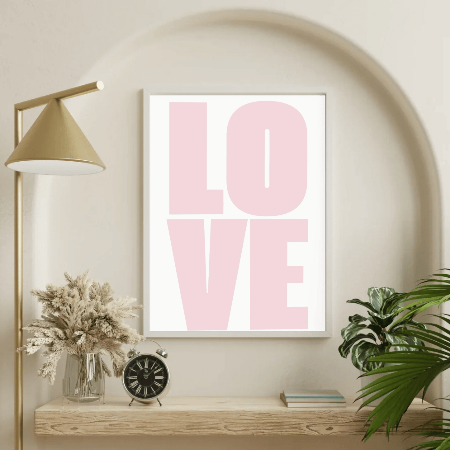 Typografie - Poster „LOVE“ – Modernes Fotoposter Little Mathilda Little Mathilda Poster