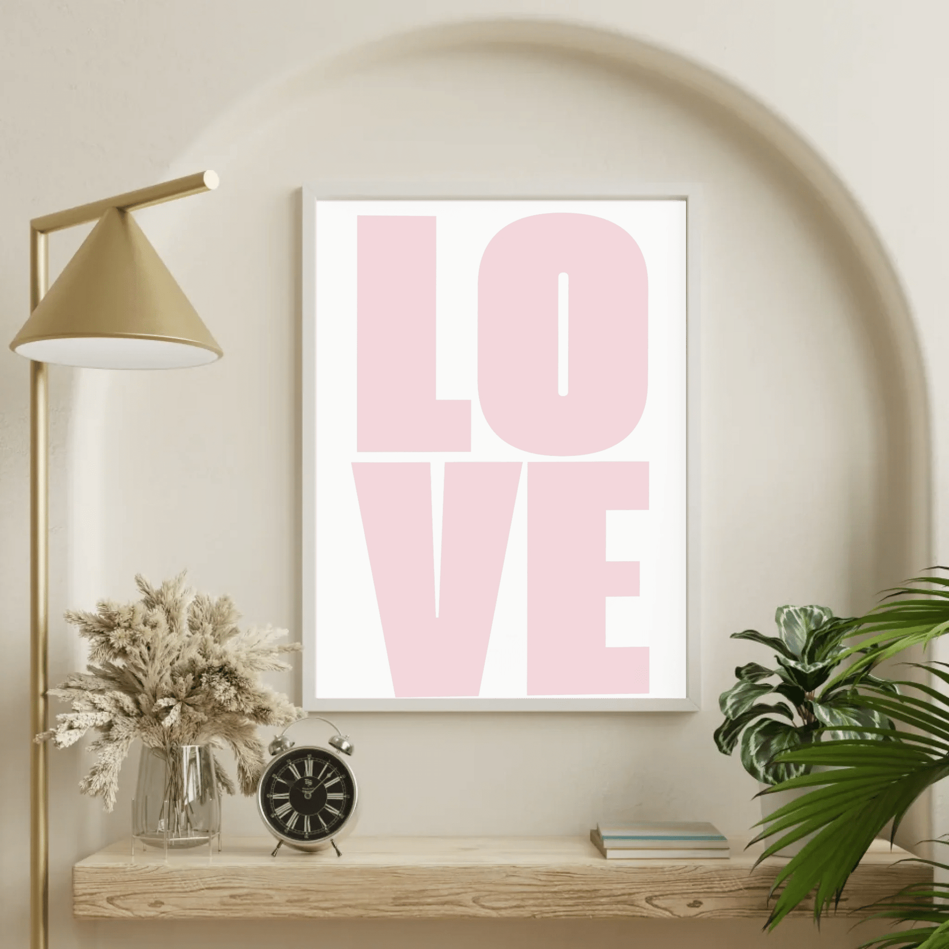 Typografie - Poster „LOVE“ – Modernes Fotoposter Little Mathilda Little Mathilda Poster