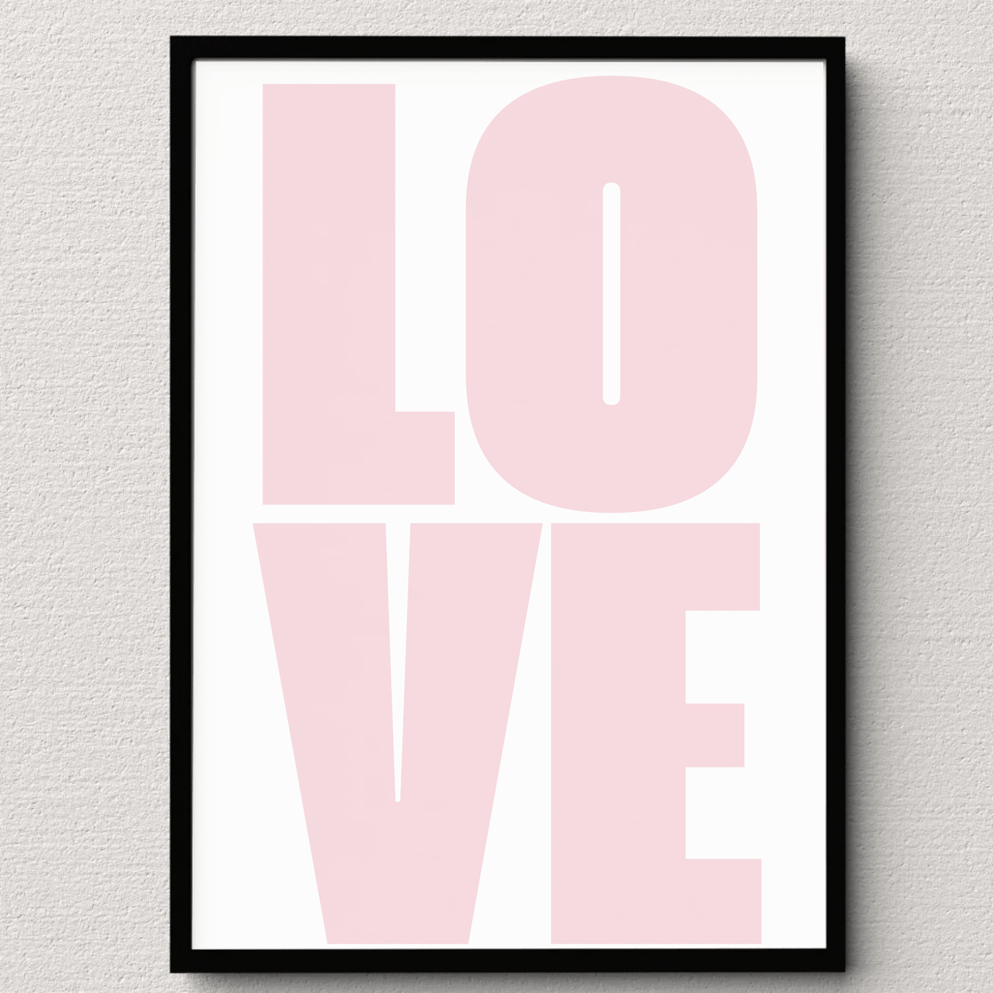 Typografie - Poster „LOVE“ – Modernes Fotoposter Little Mathilda Little Mathilda Poster