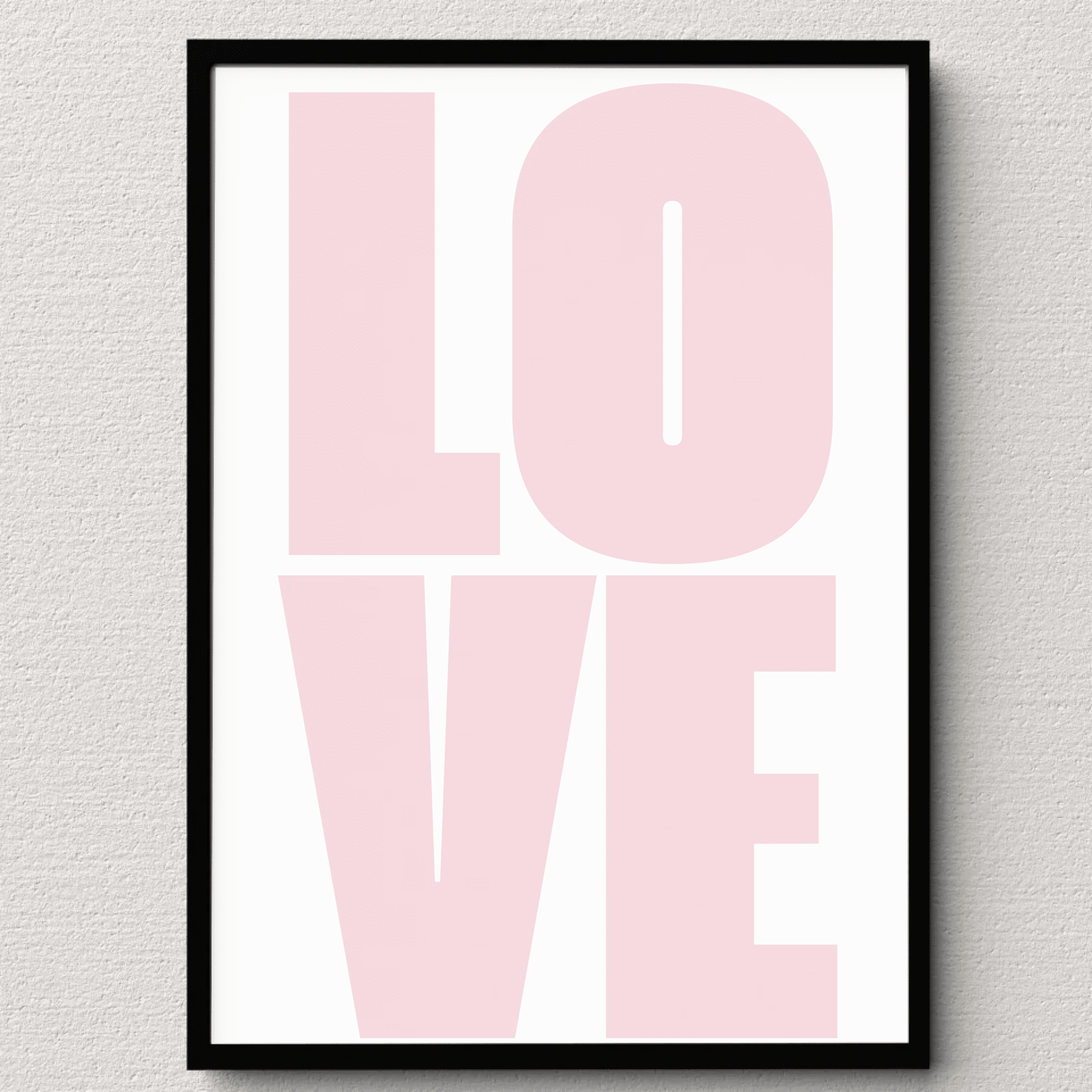 Typografie - Poster „LOVE“ – Modernes Fotoposter Little Mathilda Little Mathilda Poster