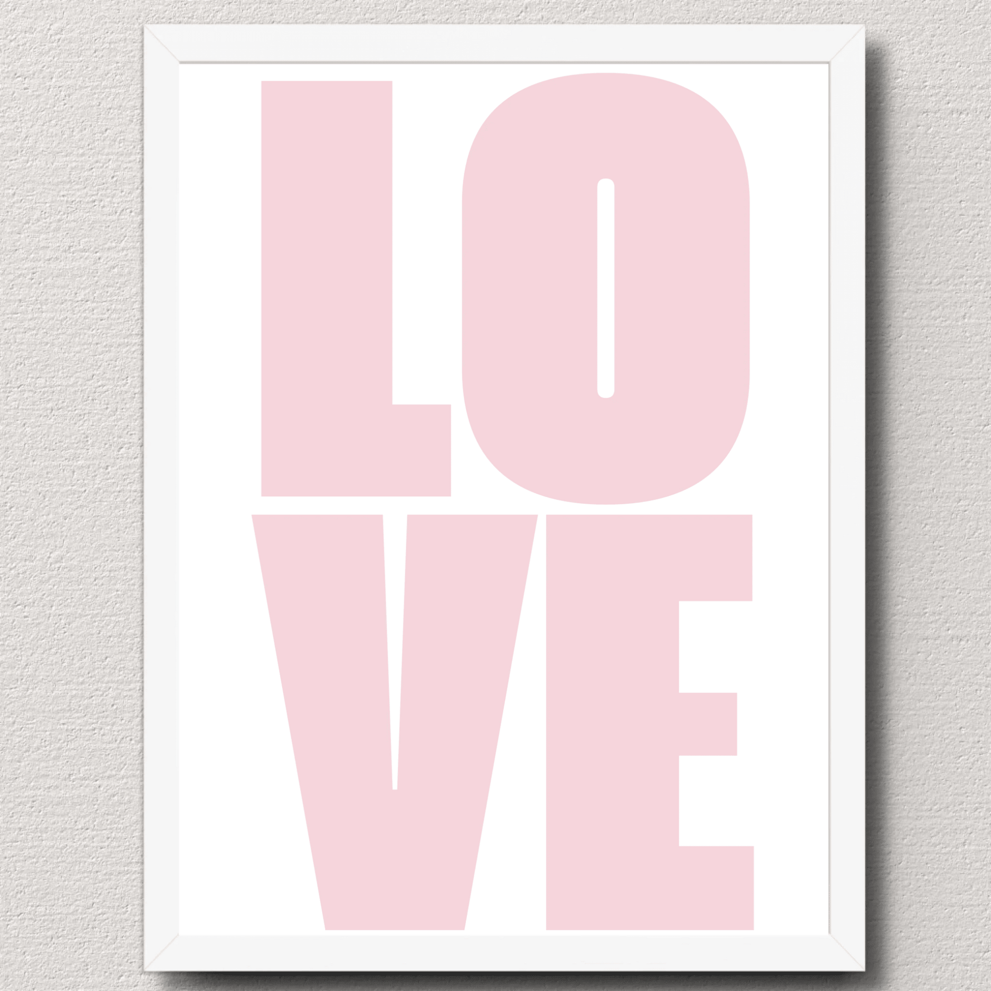 Typografie - Poster „LOVE“ – Modernes Fotoposter Little Mathilda Little Mathilda Poster