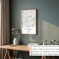 Wo alles begann - Personalisiertes Stadtkartenposter Little Mathilda Little Mathilda Poster