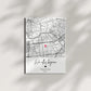 Wo alles begann - Personalisiertes Stadtkartenposter Little Mathilda Little Mathilda Poster