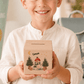 Personalisierte Holzspardose zu Weihnachten mit Name und Schneemann Little Mathilda Little Mathilda Spardose