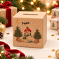 Personalisierte Holzspardose zu Weihnachten mit Name und Schneemann Little Mathilda Little Mathilda Spardose