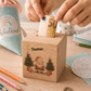 Personalisierte Holzspardose zu Weihnachten mit Name und Weihnachtsmann Little Mathilda Little Mathilda Spardose